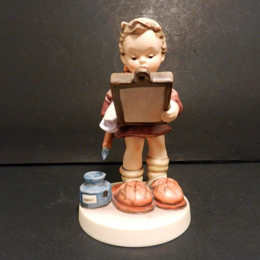 Hummel/Goebel 1991 "Art Critic" 5.5" Figurine # 318 Base Marks W.Germany 3587